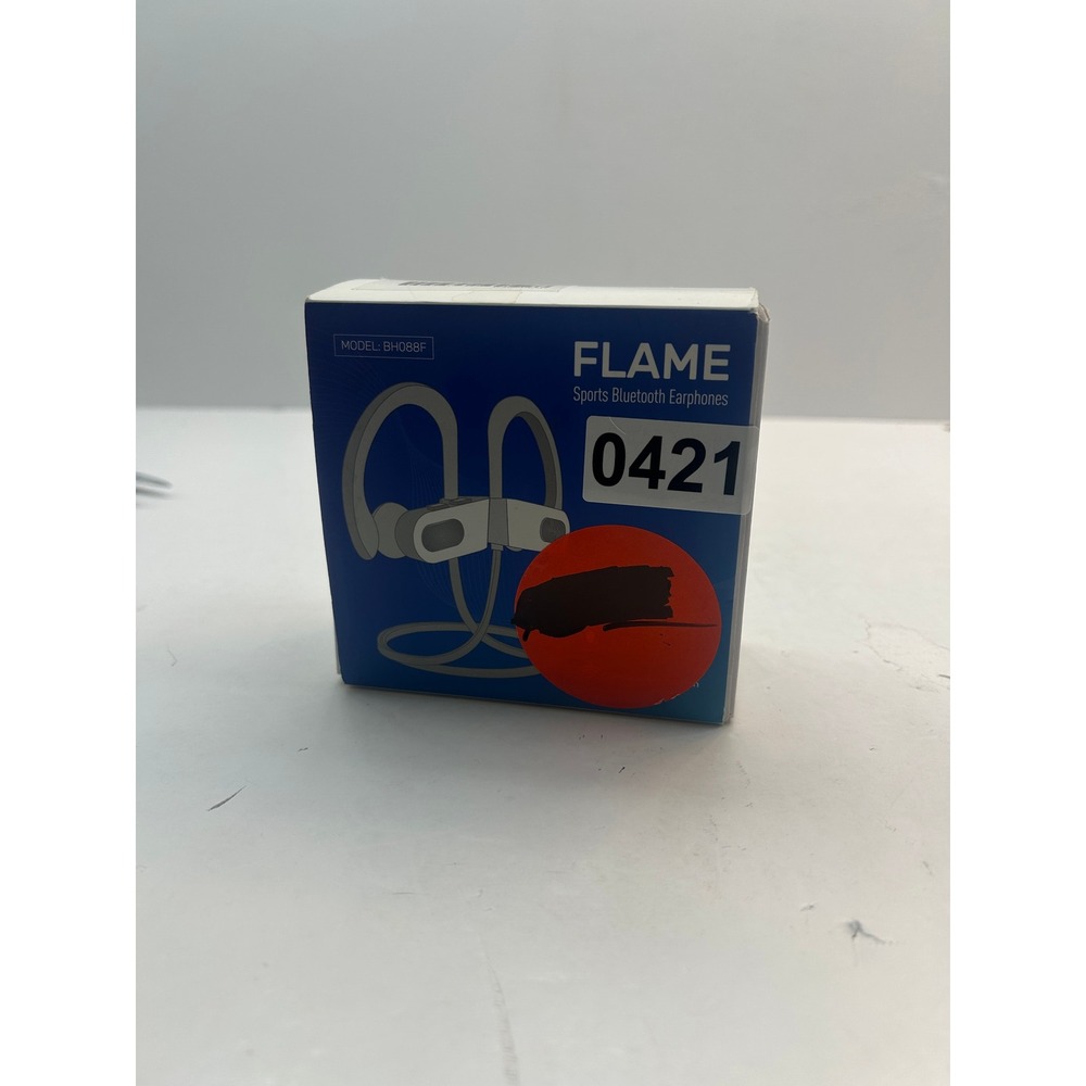 Flame Sports Bluetooth Earphones  OS Blue